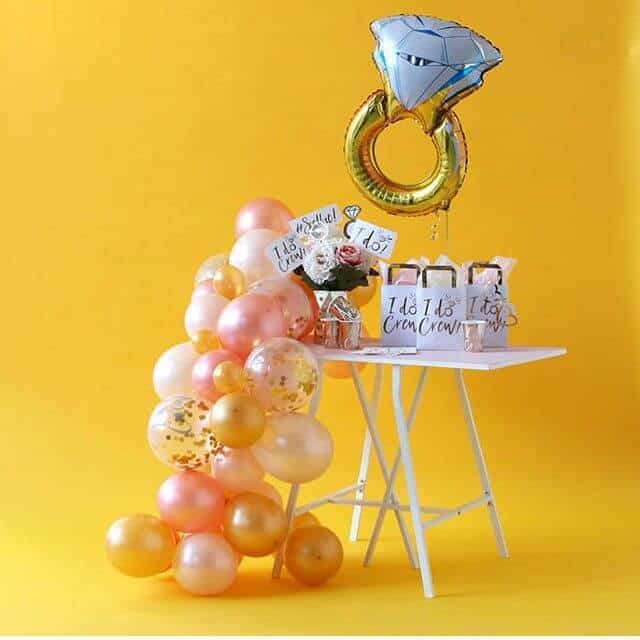 15308_Шар_(27_69_см)_Фигура_Кольцо_с_бриллиантом_1_шт_3 Фигура Кольцо с бриллиантом — изображение 5